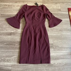 NWT Purple White House Black Market dress
